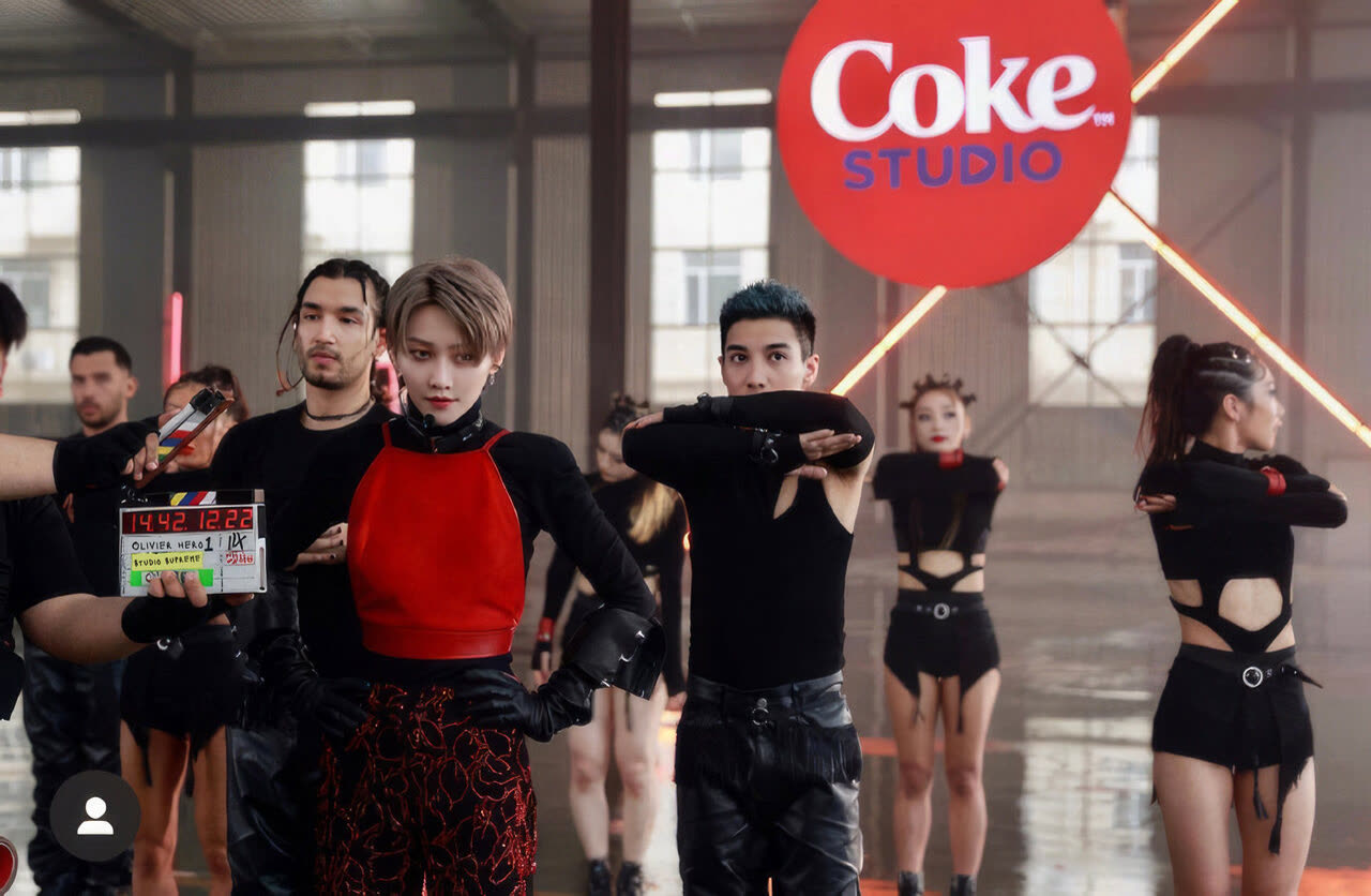 Coke Studio, Boom Tik Boom with XIN Liu. Behind The Scenes